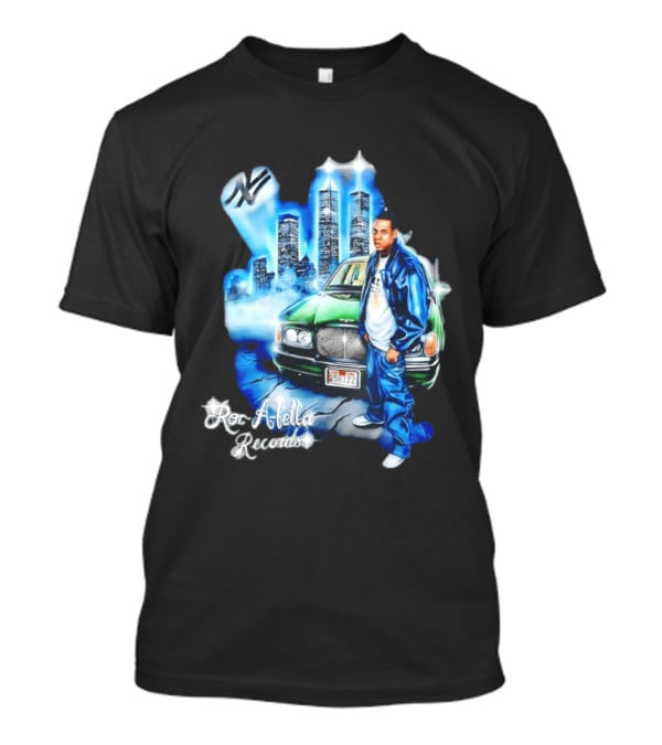Roc A Fella Records Jay Z Bentley Twin Towers T-Shirt
