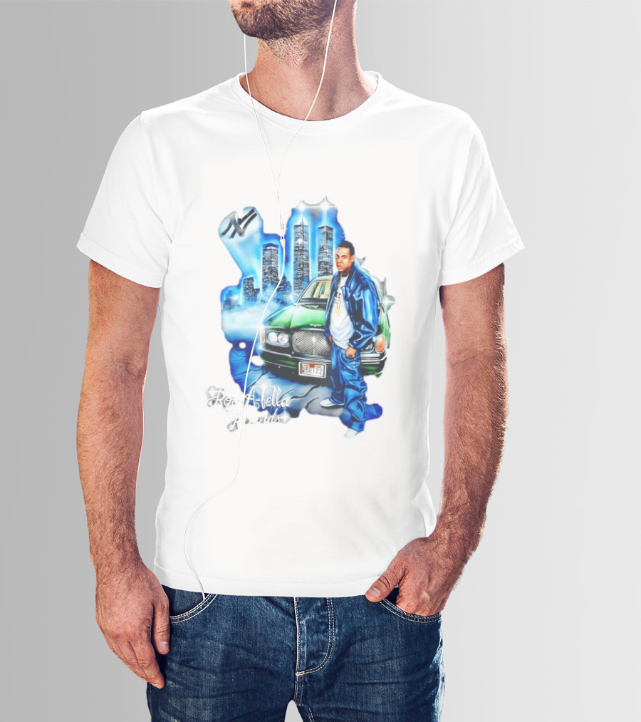 Roc A Fella Records Jay Z Bentley Twin Towers T-Shirt