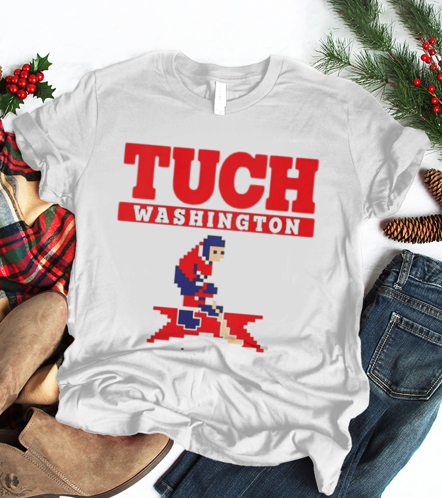 Tuch Washington 89 RW Retro Hockey Pixel T-Shirt
