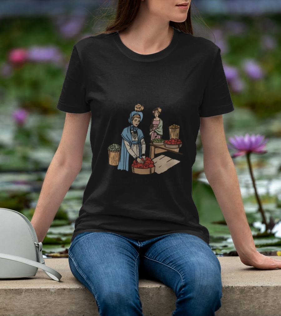 Anxiety Is So Embarrassing Oh No I'm Terrified At The Farmer's Market T-Shirt