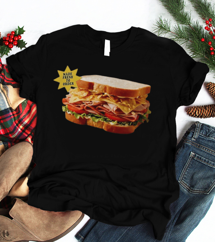 Capri Sun Made Fresh To Order Post Swim Sandwich Summer Snack T-Shirt