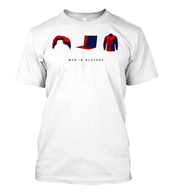 Men In Blazers Hairpiece Laptop Jacket T-Shirt