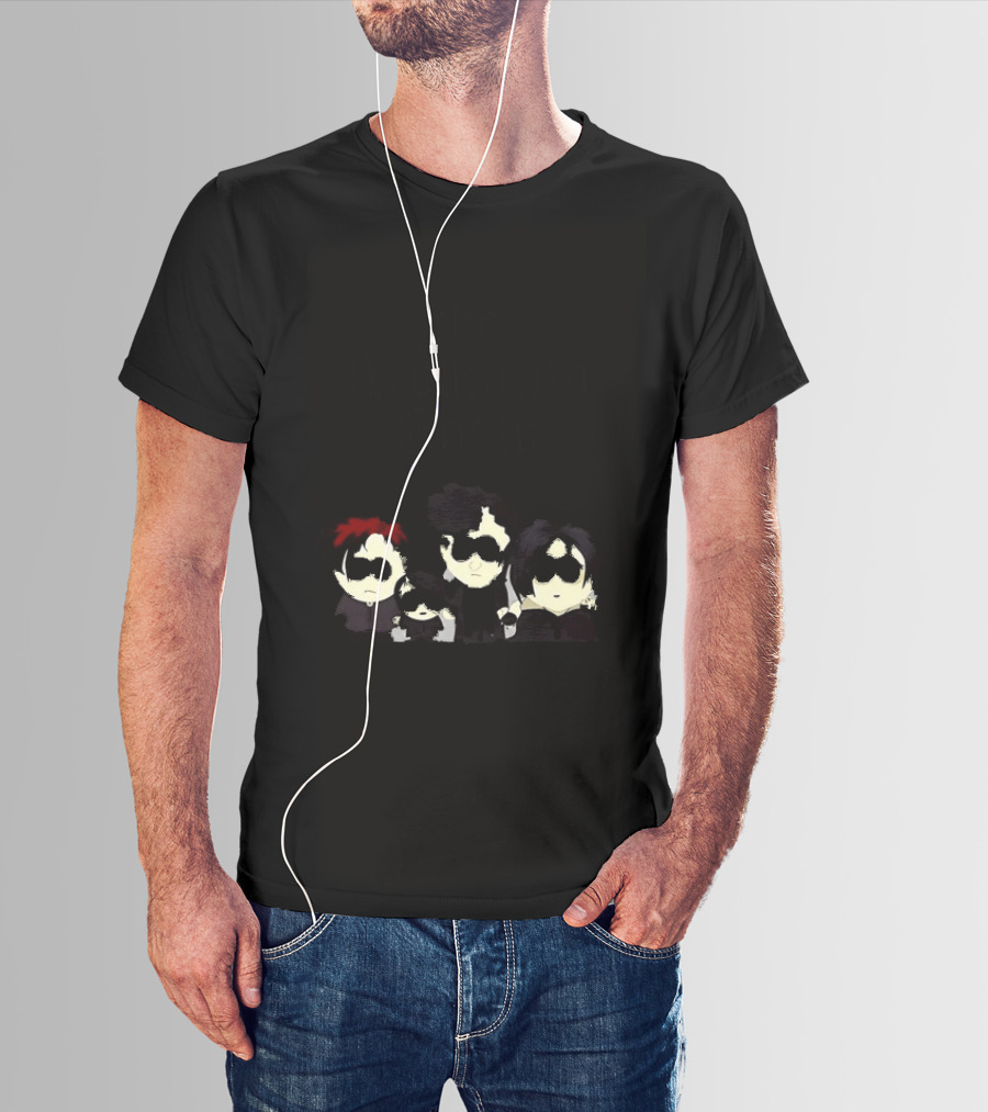 South Park Characters As The Mountain Goats Gothic T-Shirt