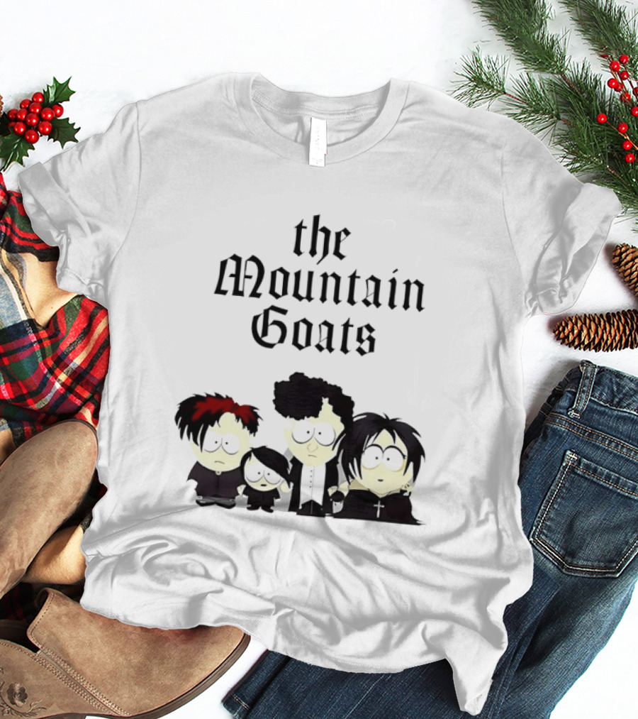 South Park Characters As The Mountain Goats Gothic T-Shirt