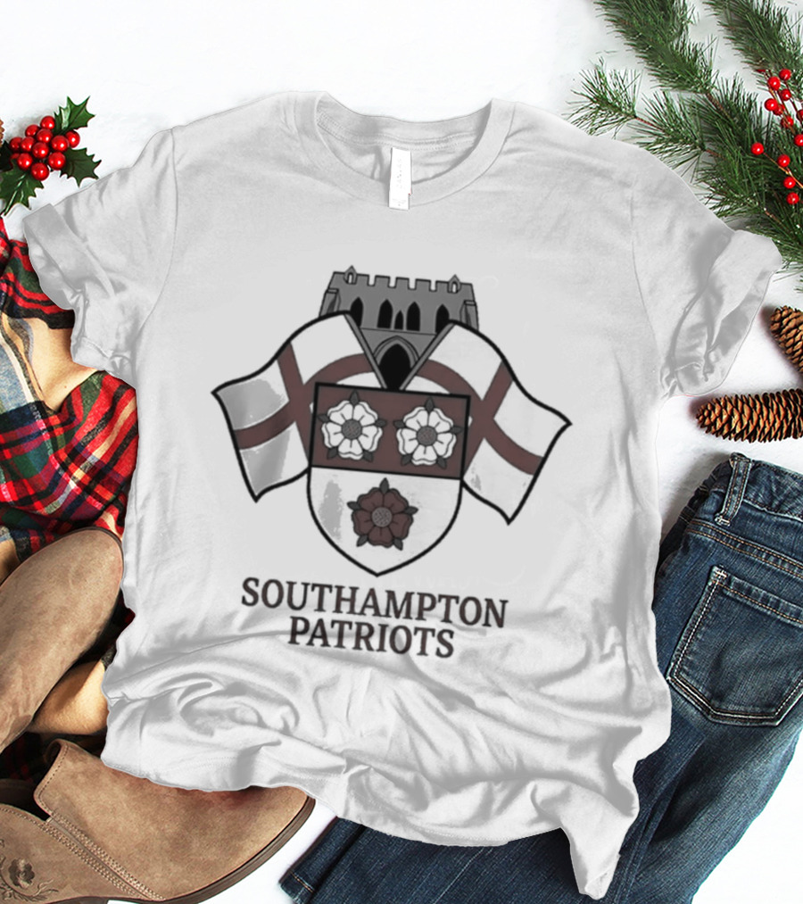 Southampton Patriots Emblem Celebrating Henry Nowak Legacy T-Shirt
