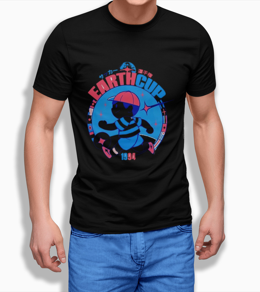 Ness EarthBound EarthCup 1994 Soccer Stars T-Shirt