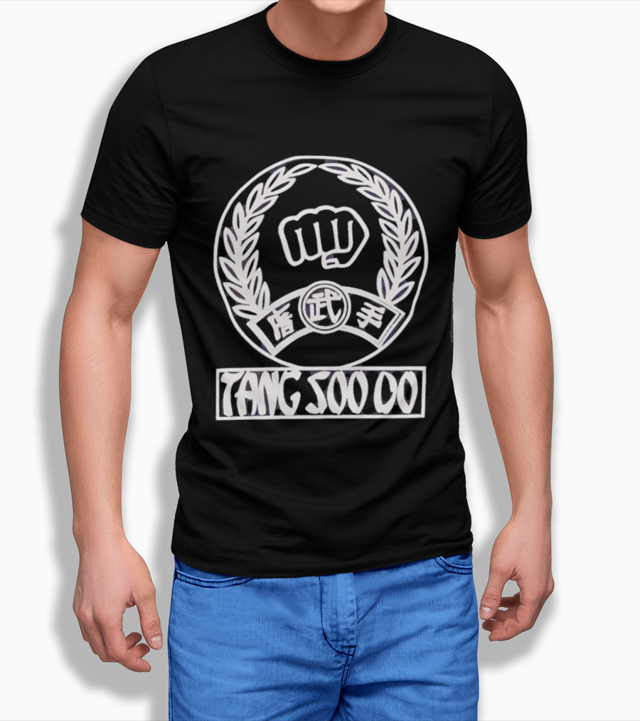 Tang Soo Do Fist Laurel Leaf Martial Arts T-Shirt