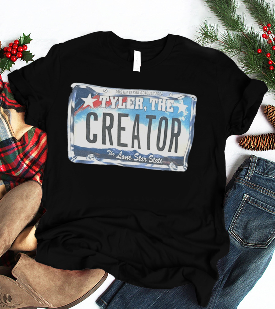 Tyler The Creator Austin Texas October 2021 The Lone Star State T-Shirt