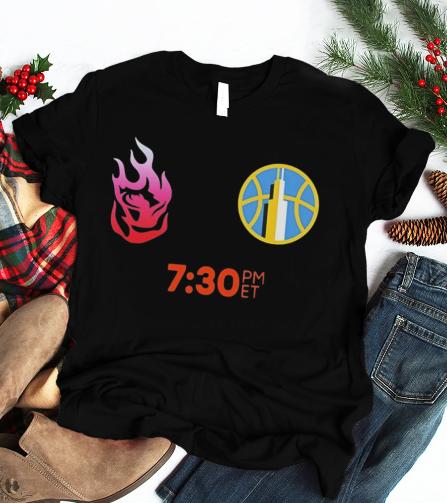Washington Mystics Chicago Sky 7:30 PM ET Matchup T-Shirt
