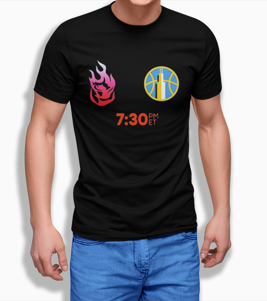Washington Mystics Chicago Sky 7:30 PM ET Matchup T-Shirt