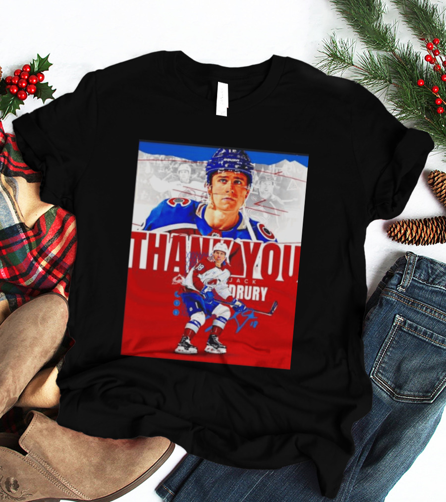 Jack Drury Thank You Colorado Avalanche T-Shirt