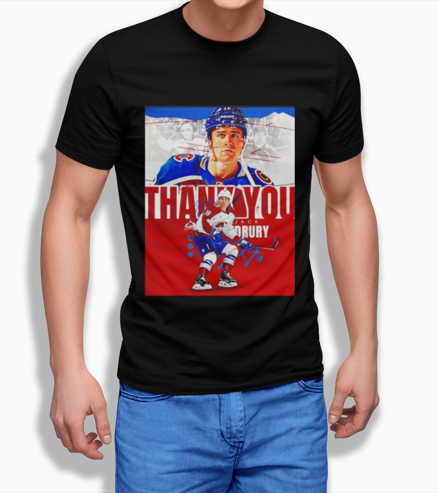 Jack Drury Thank You Colorado Avalanche T-Shirt