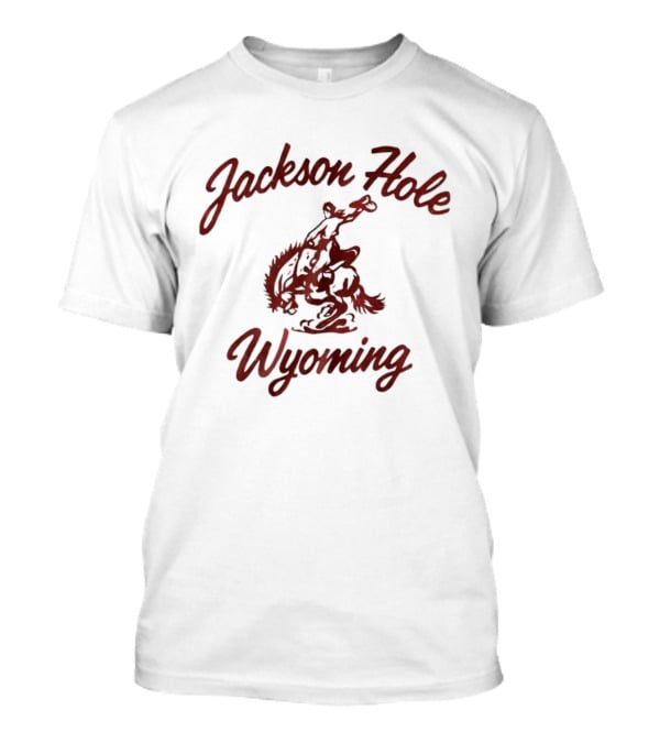 Jackson Hole Wyoming Cowboy Rodeo Rider T-Shirt