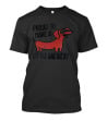 Proud To Have A Little Wiener Dachshund Dog Playful Cartoon T-Shirt