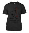 Snoopy Keep Your Eyes On Jesus Cross Heart T-Shirt