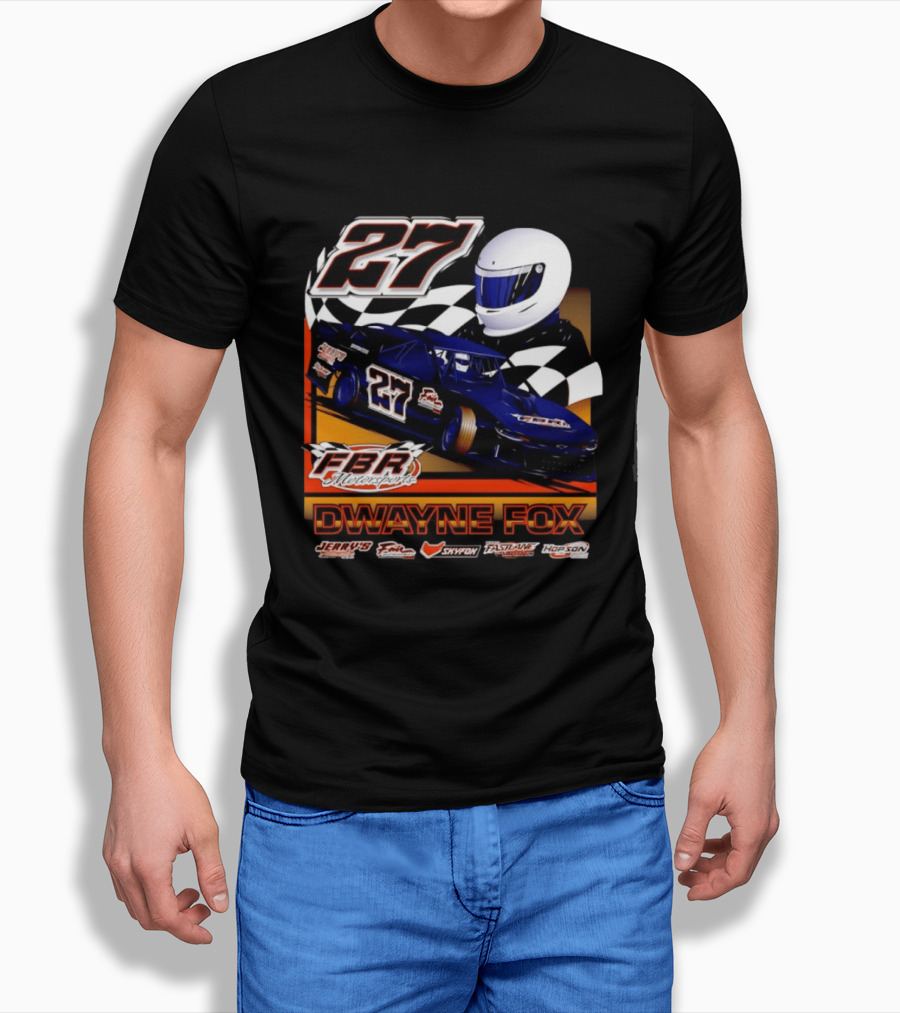 FBR Motorsports 27 Dwayne Fox Racing T-Shirt