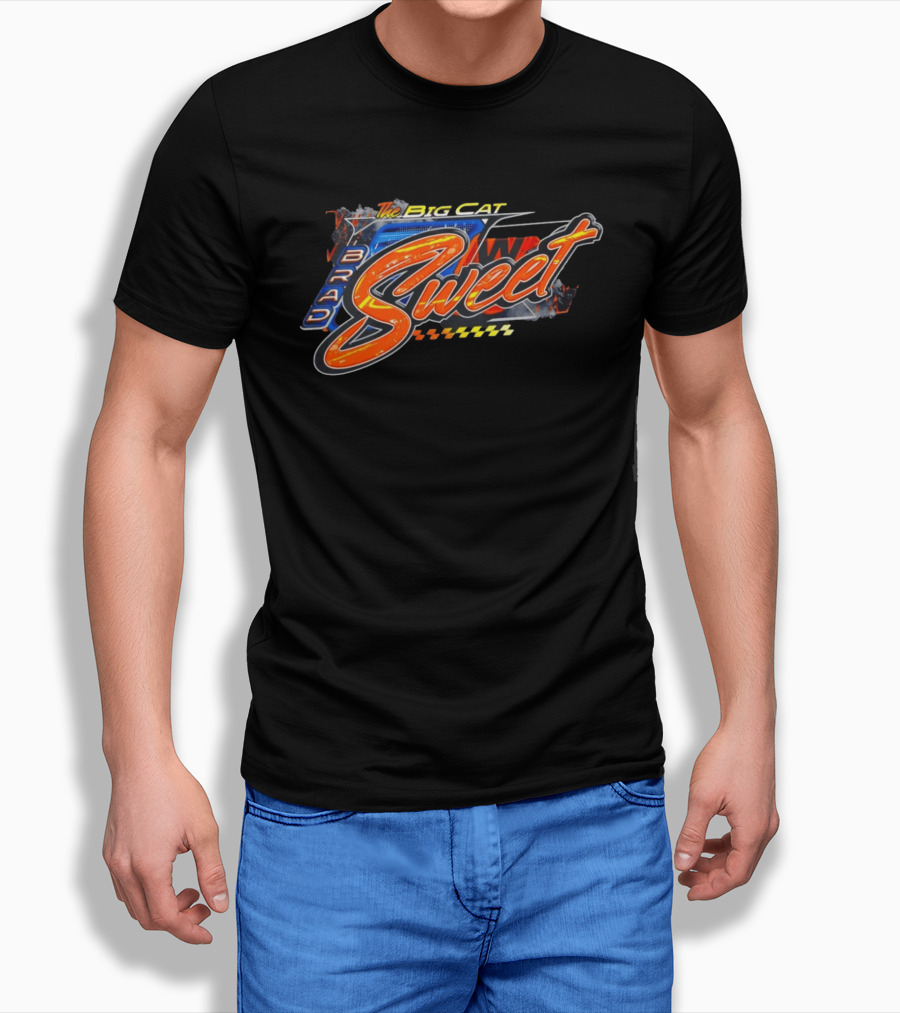 The Big Cat Brad Sweet Racing Sweet T-Shirt