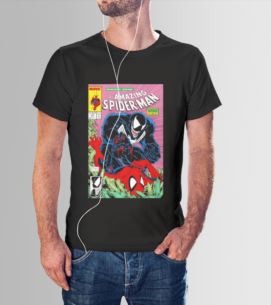 The Amazing Spider Man 316 Venom Is Back Marvel Comic Book Cover T-Shirt