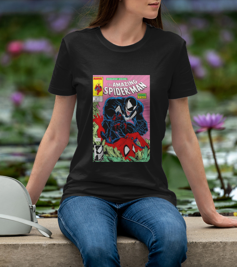 The Amazing Spider Man 316 Venom Is Back Marvel Comic Book Cover T-Shirt
