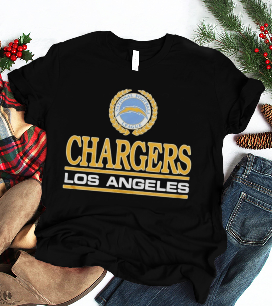 Los Angeles Chargers National Football League Crest Chargers Los Angeles T-Shirt