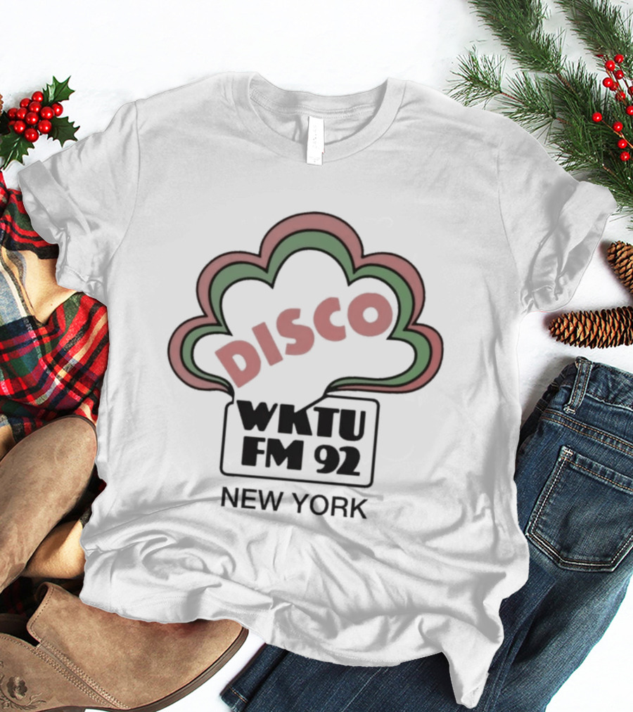 Disco WKTU FM 92 New York Radio Station T-Shirt