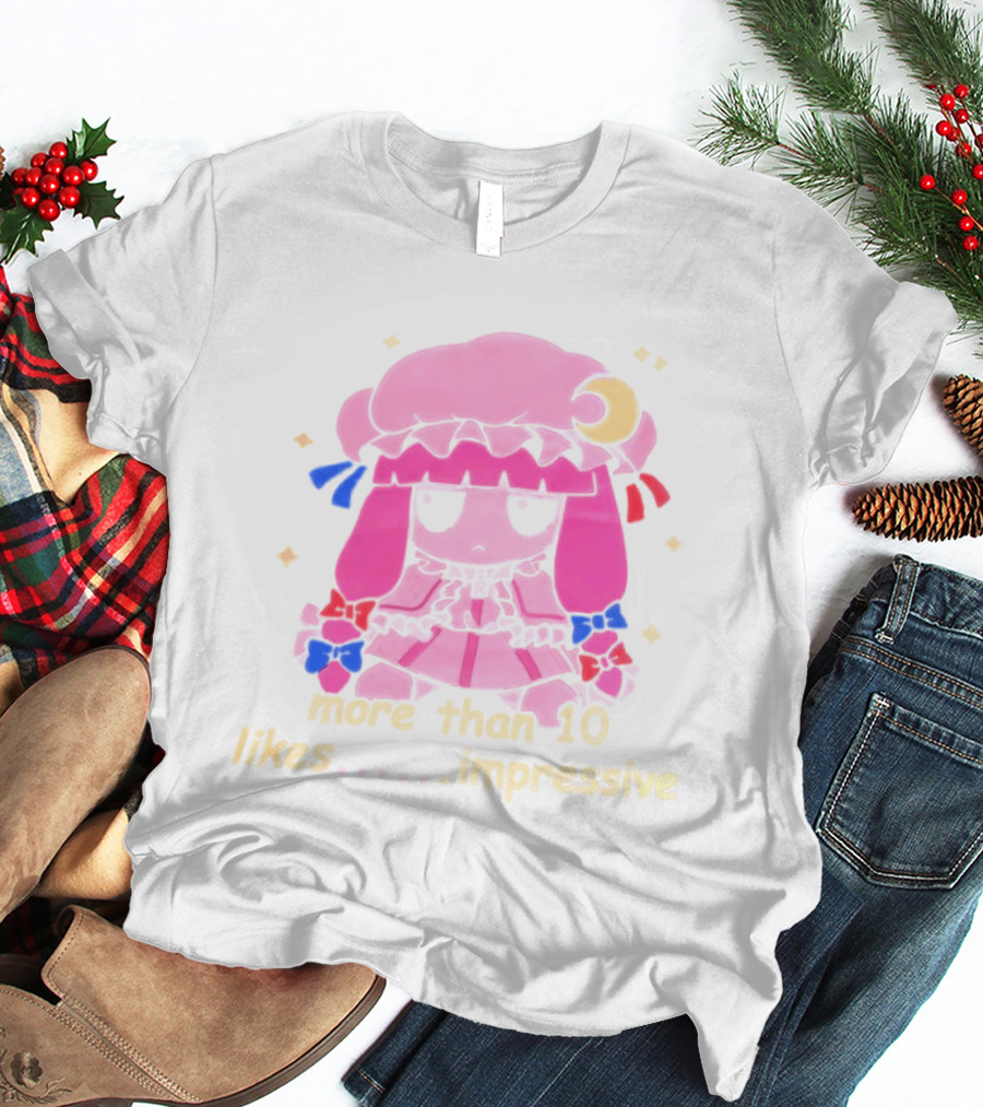 Patchouli Knowledge Touhou Project More Than 10 Likes Impressive T-Shirt