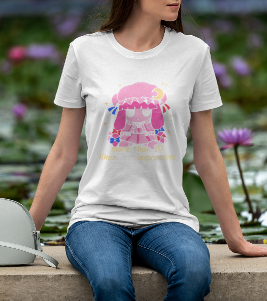 Patchouli Knowledge Touhou Project More Than 10 Likes Impressive T-Shirt