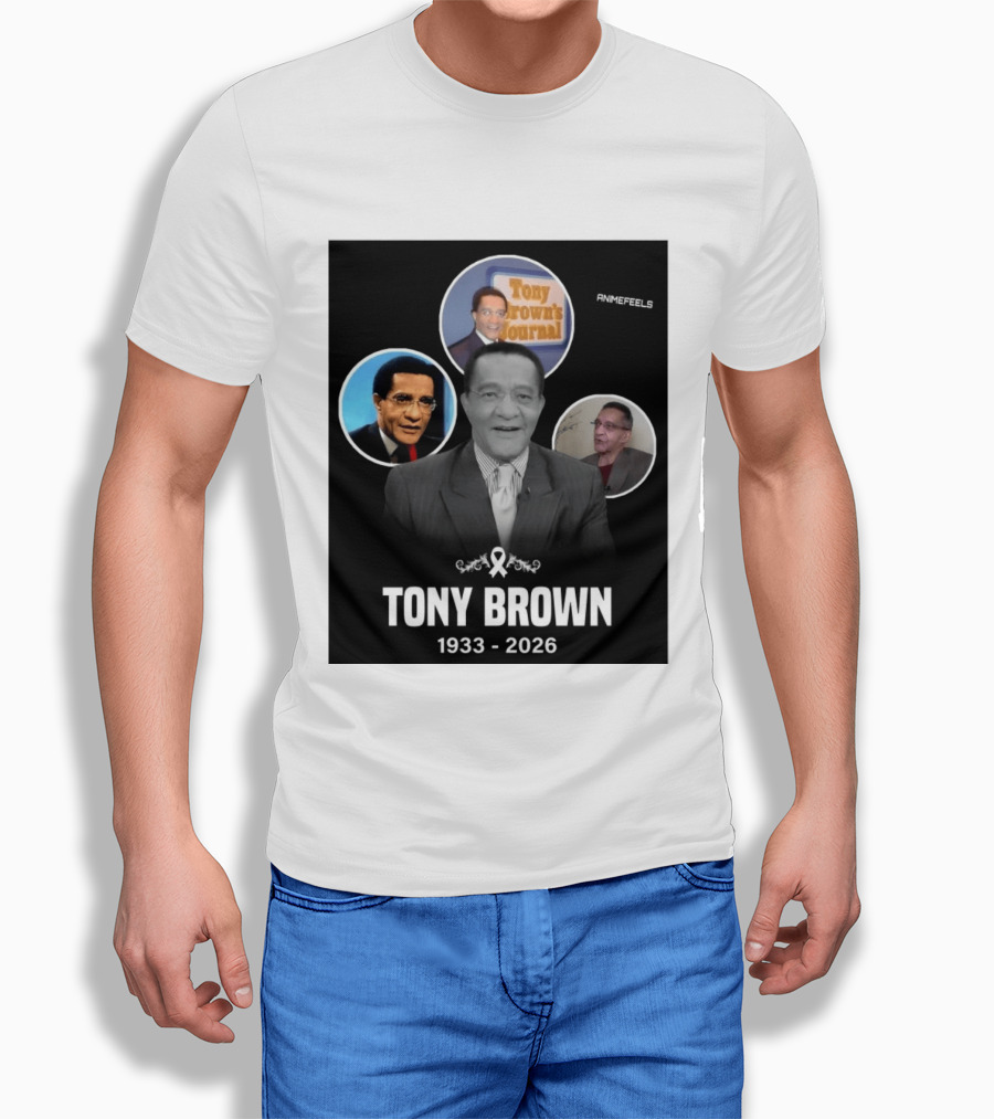 Tony Brown's Journal 1933 2026 ANIMEFEELS T-Shirt