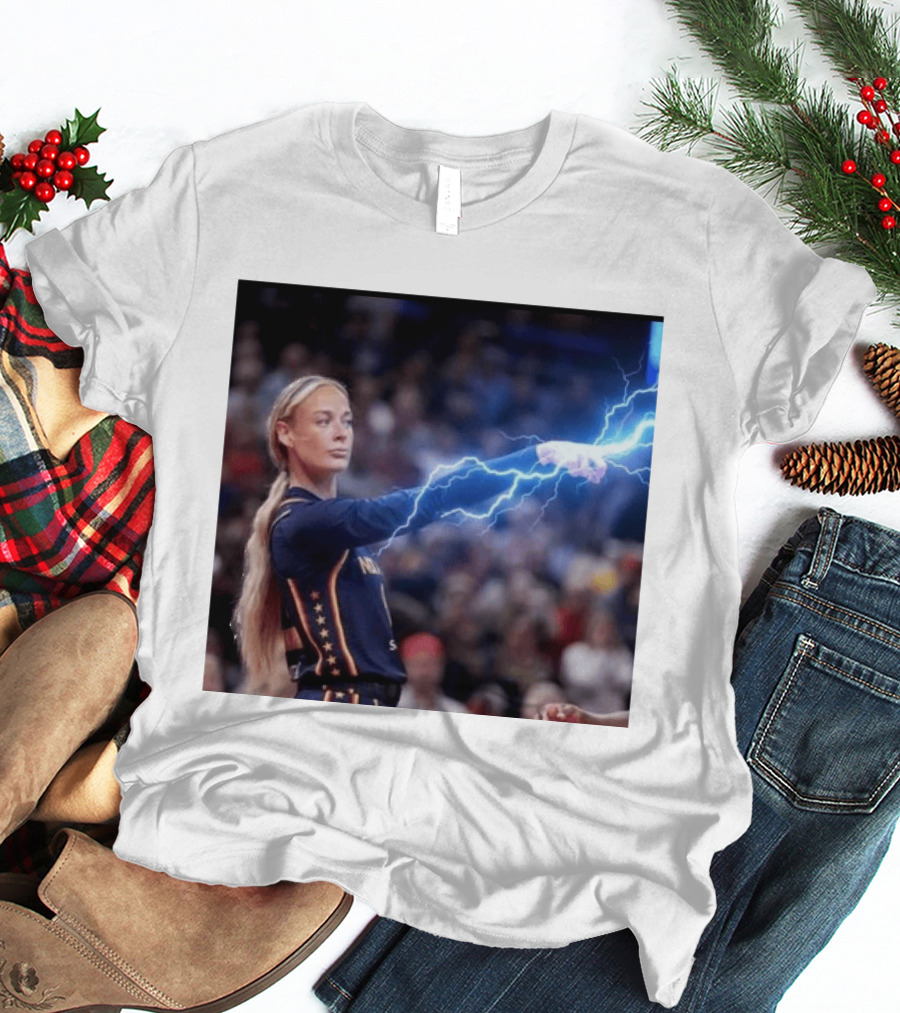 Sophie Cunningham Lightning Power Basketball Stars T-Shirt