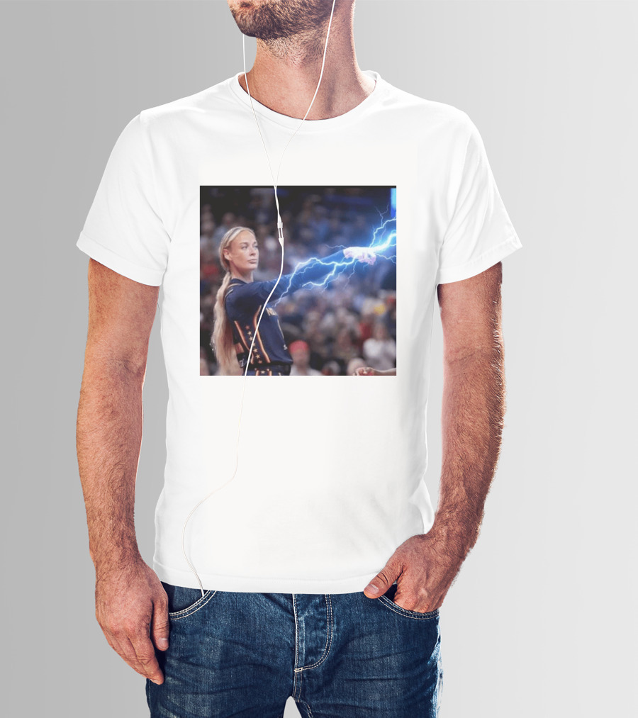 Sophie Cunningham Lightning Power Basketball Stars T-Shirt