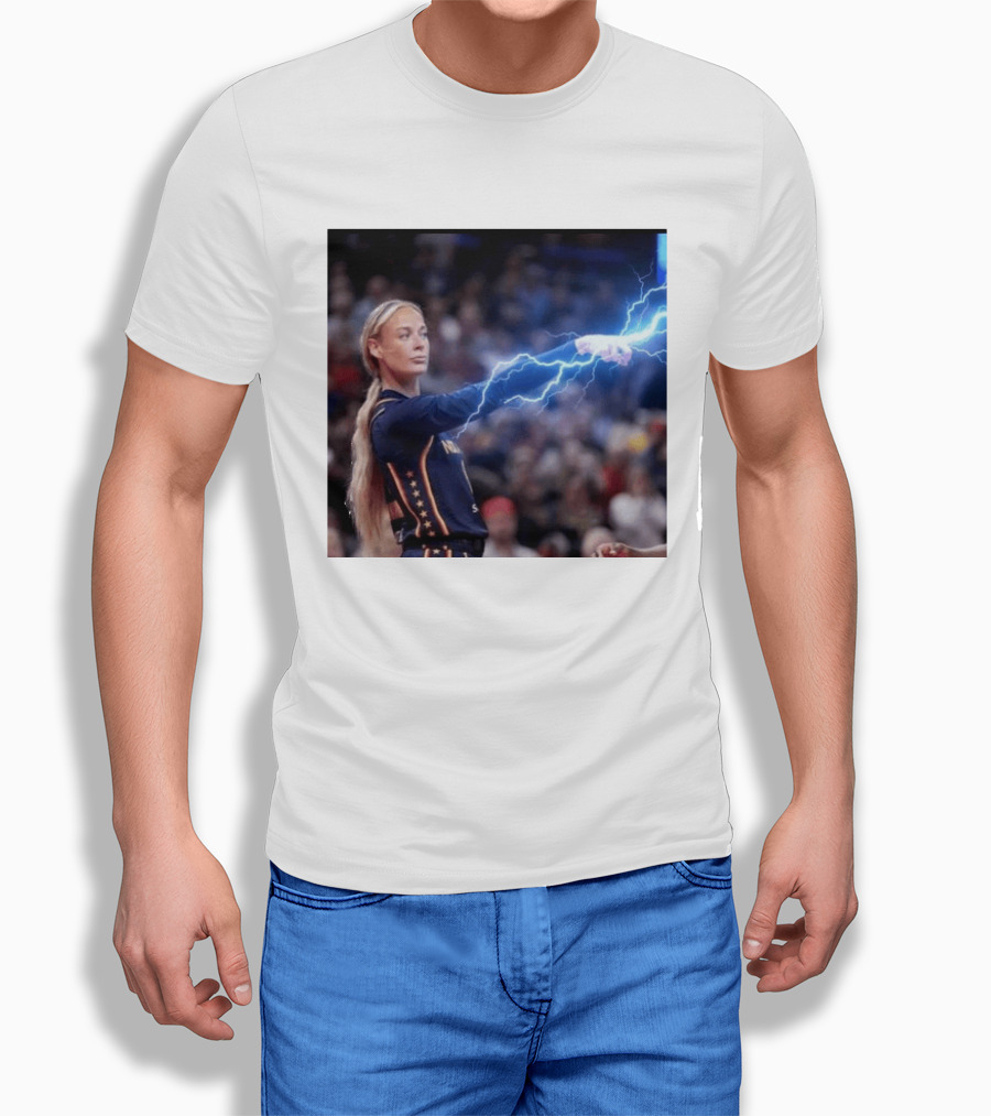 Sophie Cunningham Lightning Power Basketball Stars T-Shirt