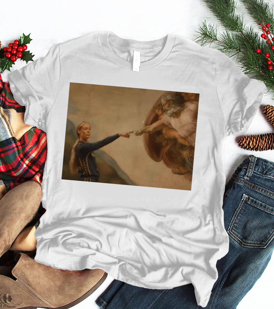 Creation Of Adam Indiana Fever Basketball Player T-Shirt