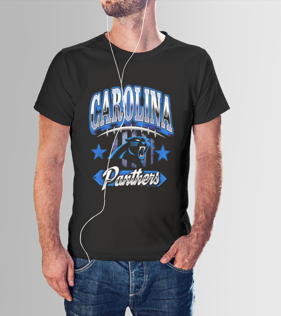 Carolina Panthers American 2026 Stars And Panthers T-Shirt
