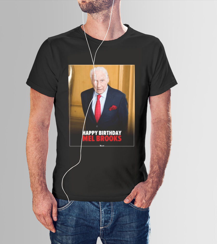 Mel Brooks Happy 100th Birthday Celebration T-Shirt