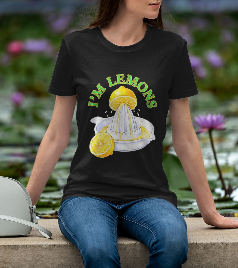I'm Lemons Citrus Squeezer Fruit T-Shirt