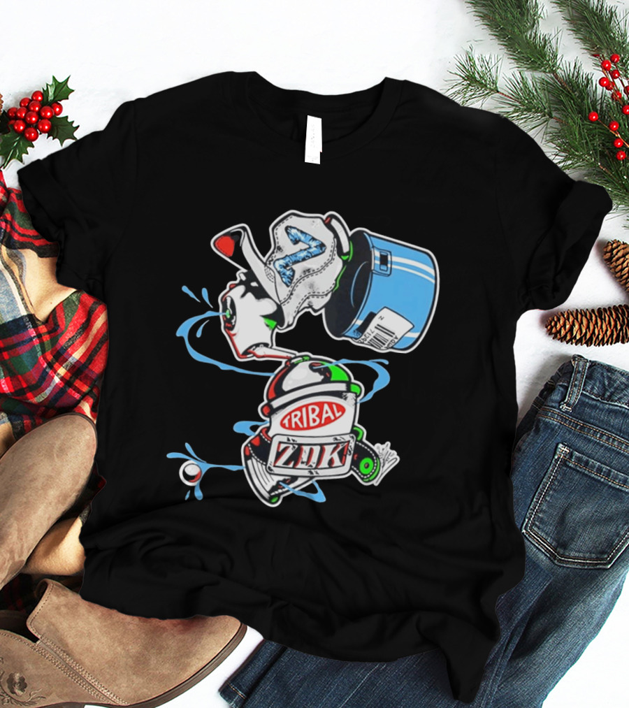 Tribal ZDK Paint Can Street T-Shirt