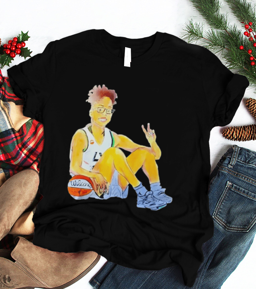 Napheesa Collier Minnesota Lynx Welcome Peace Basketball T-Shirt