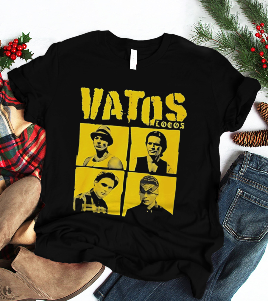 Vatos Locos Characters Yellow T-Shirt