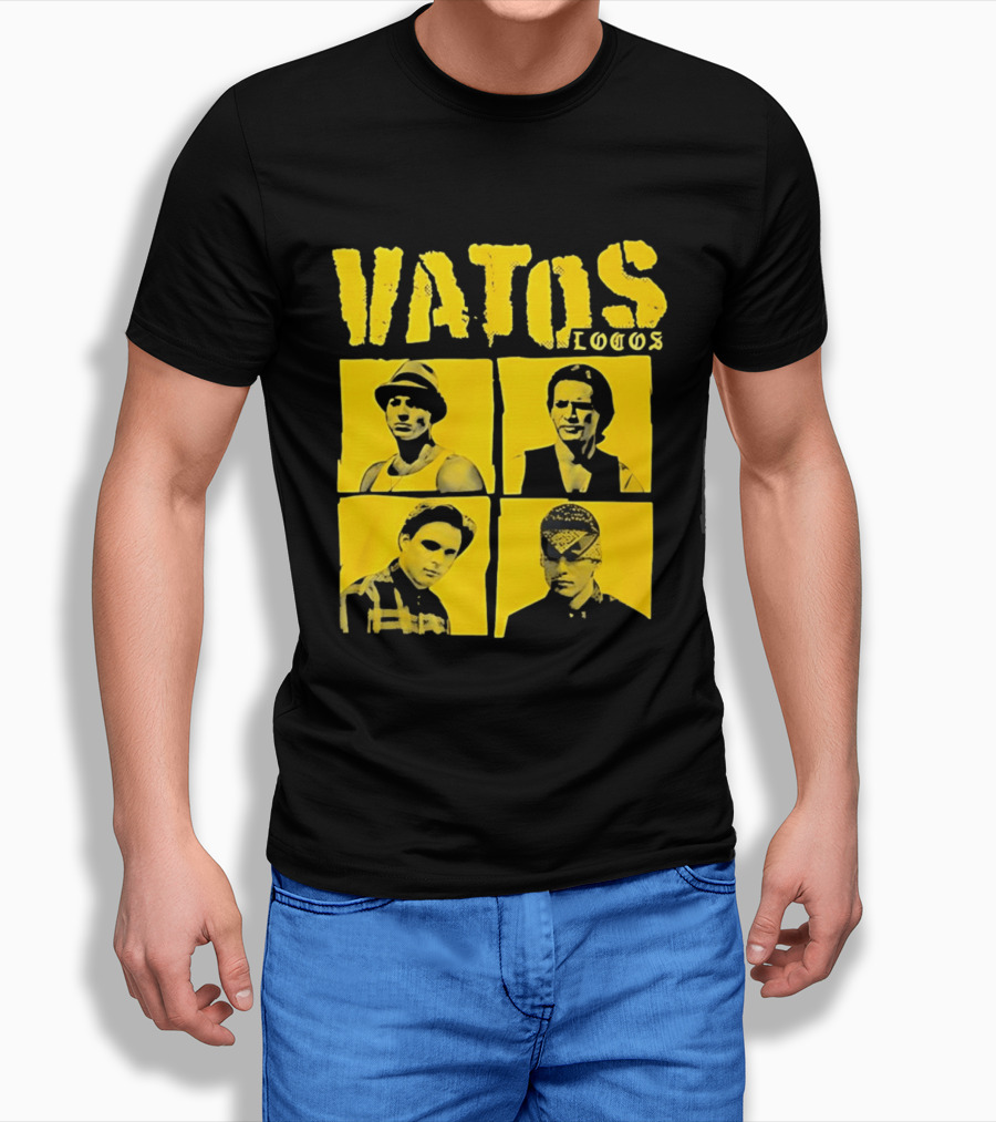 Vatos Locos Characters Yellow T-Shirt