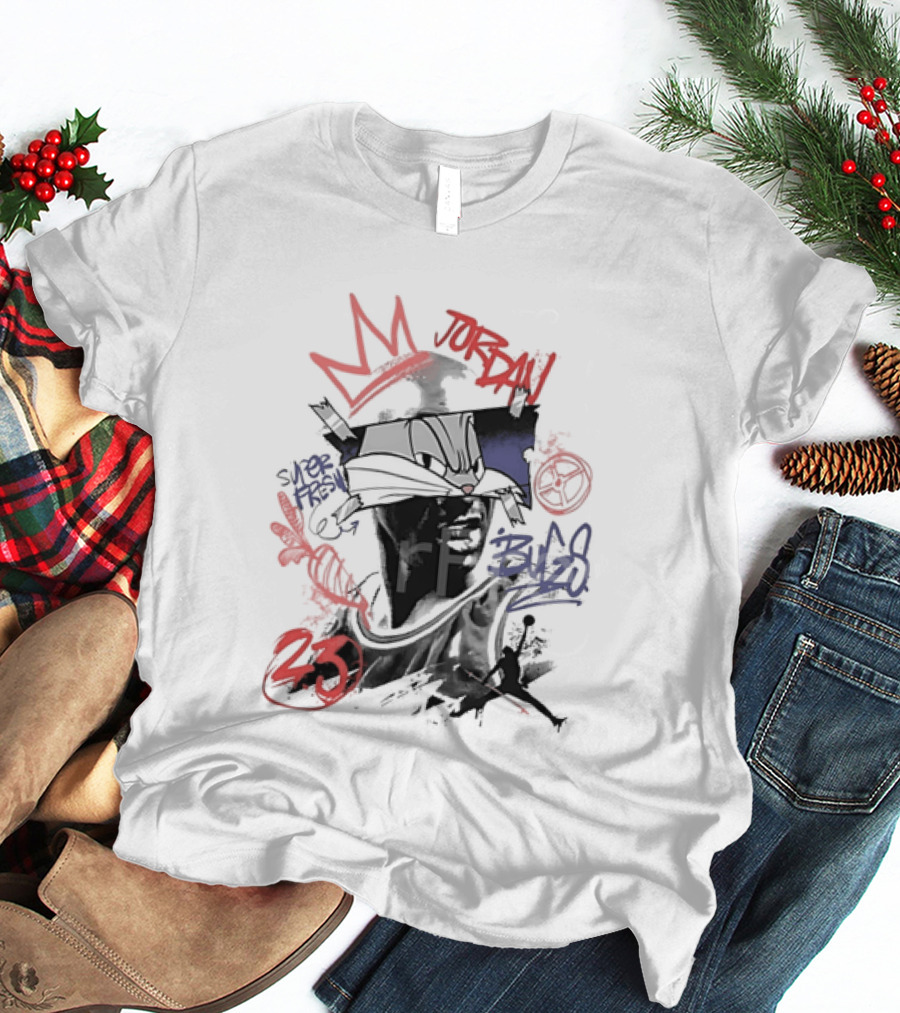 Crown Super Fresh Jordan Bugs 23 T-Shirt