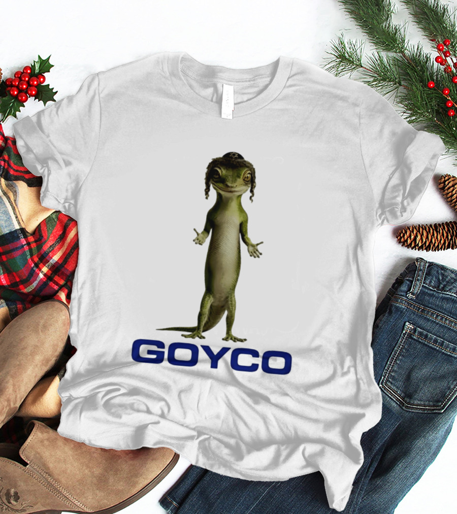 Goyco Lizard With Kippah And Payot T-Shirt