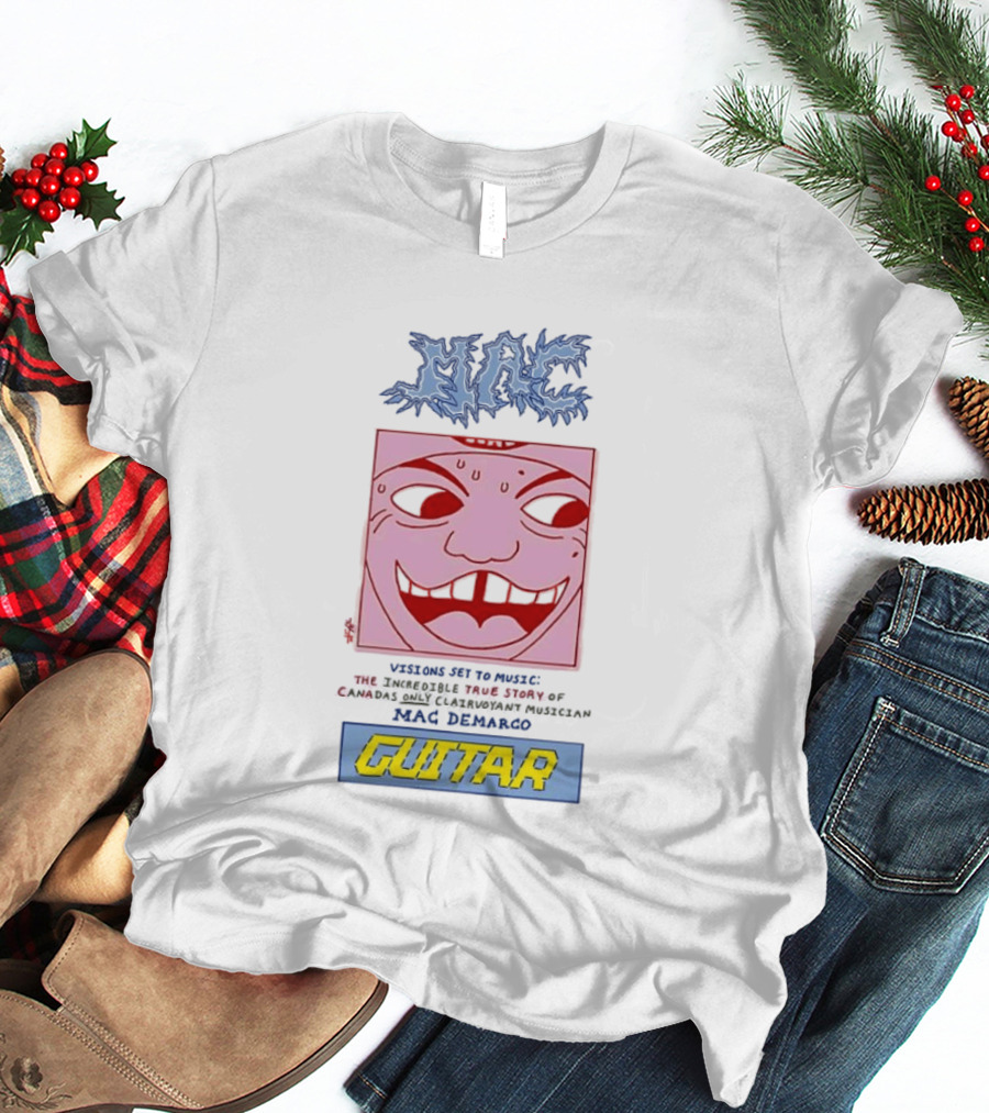 MAC Visions Set To Music Guitar Mac Demarco True Story T-Shirt