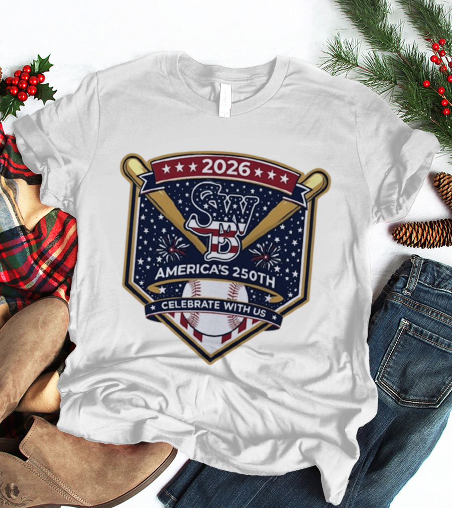 2026 SWB America's 250th Celebrate With Us Baseball T-Shirt