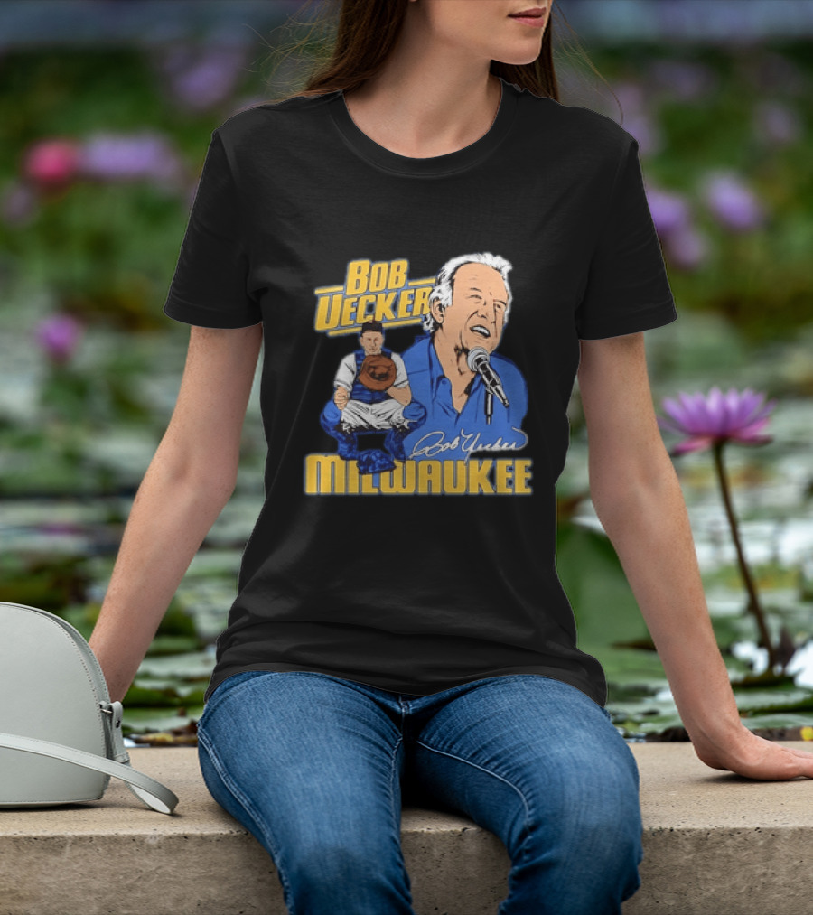 Bob Uecker Milwaukee Catcher Microphone 2026 T-Shirt