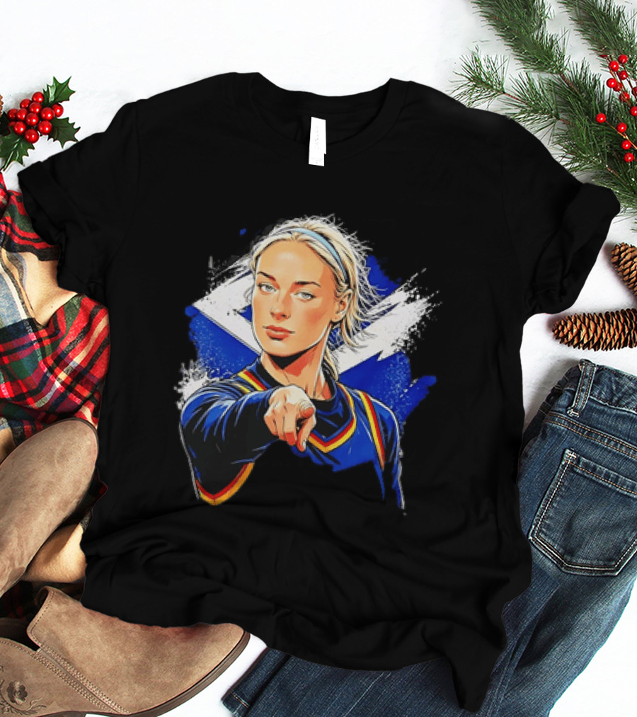 Indiana Fever Sophie Cunningham Pointing Meme T-Shirt