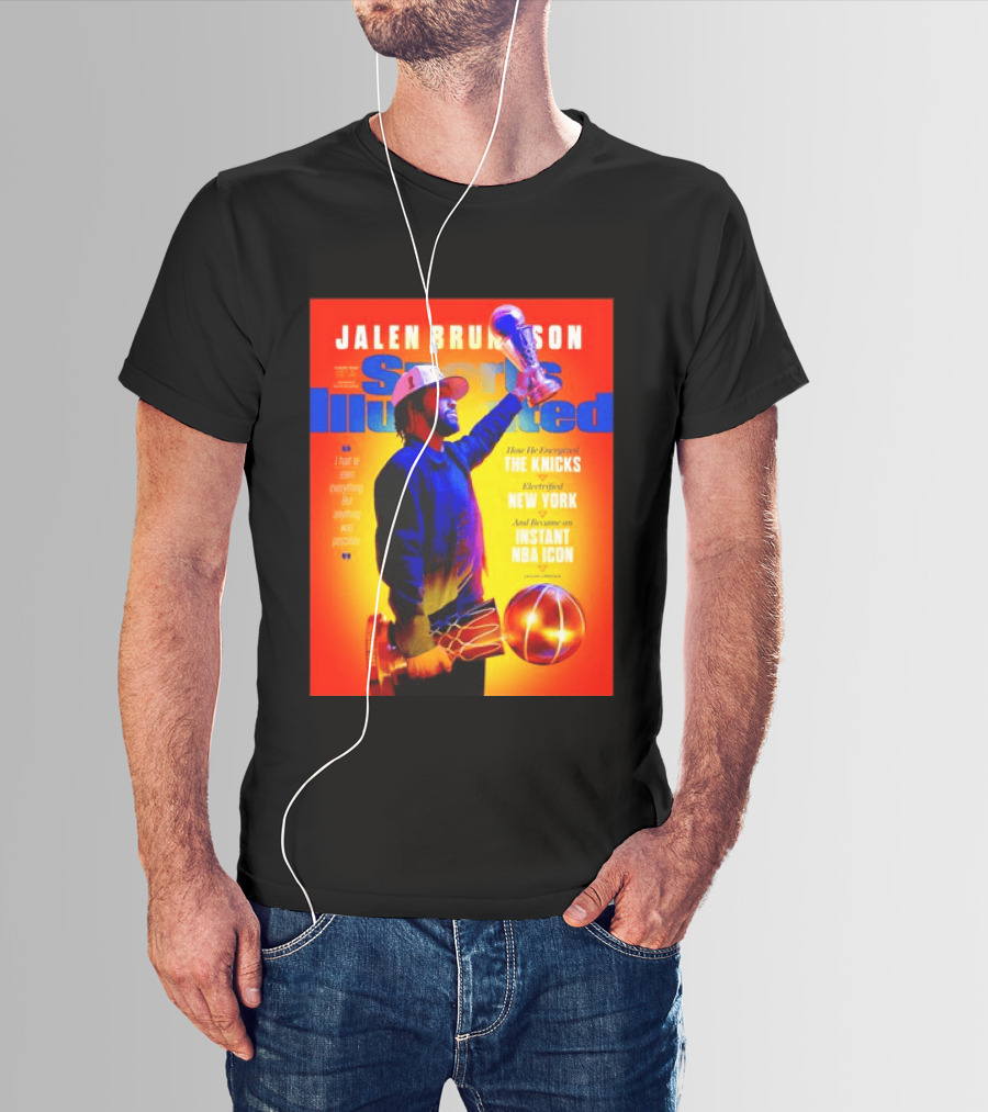 Jalen Brunson Sports Illustrated The Knicks Electrified New York Instant NBA Icon August 2026 T-Shirt