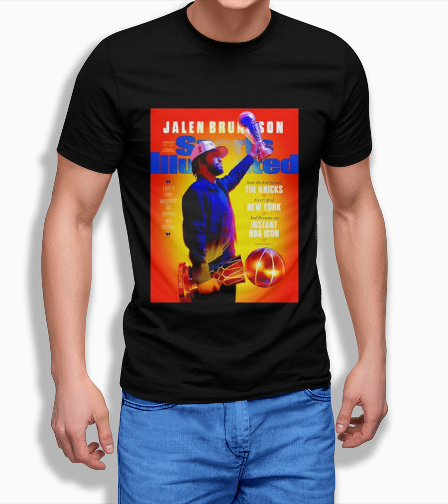 Jalen Brunson Sports Illustrated The Knicks Electrified New York Instant NBA Icon August 2026 T-Shirt