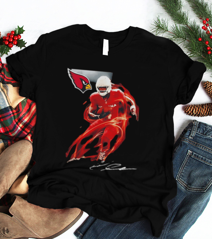 Kyler Murray Arizona Cardinals Dynamic Football Motion T-Shirt