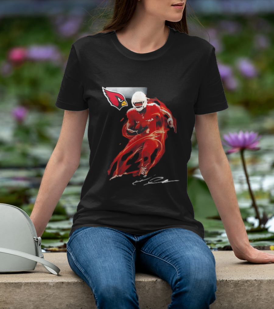 Kyler Murray Arizona Cardinals Dynamic Football Motion T-Shirt
