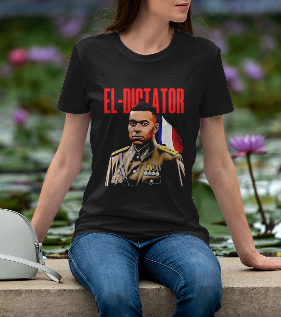 El Dictator Kylian Mbappe Military Jacket French Flag T-Shirt